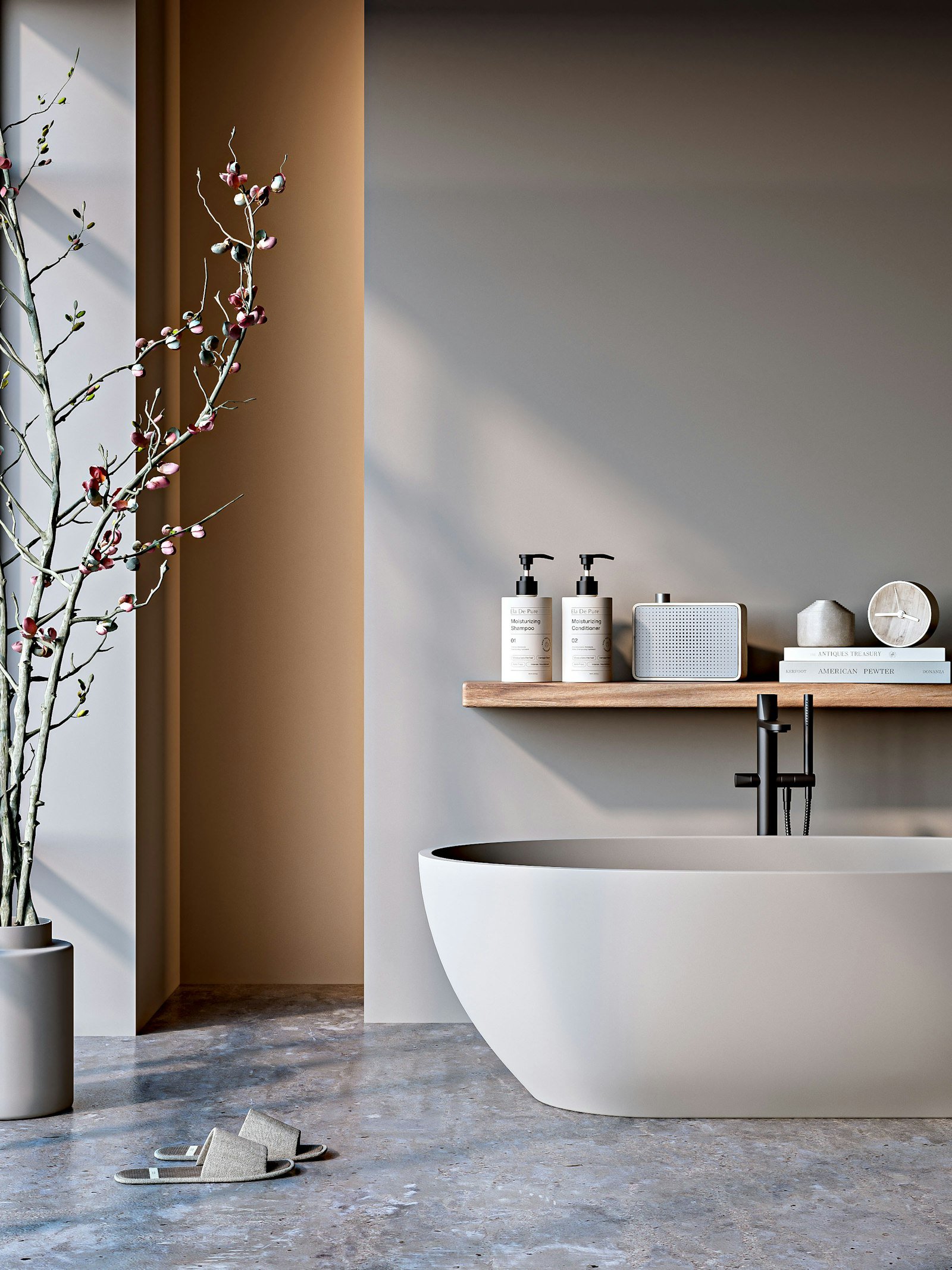 Reforma de baño moderno en Madrid